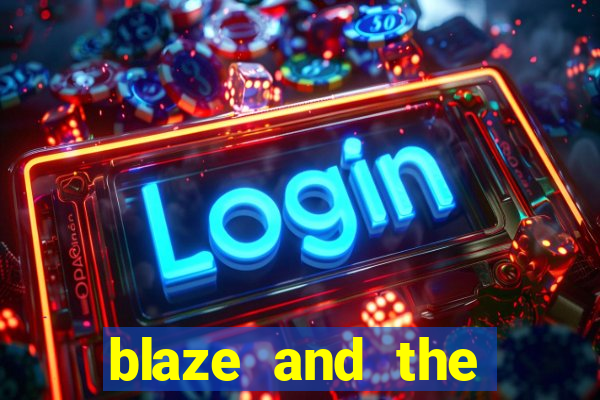 blaze and the monster machines logo font